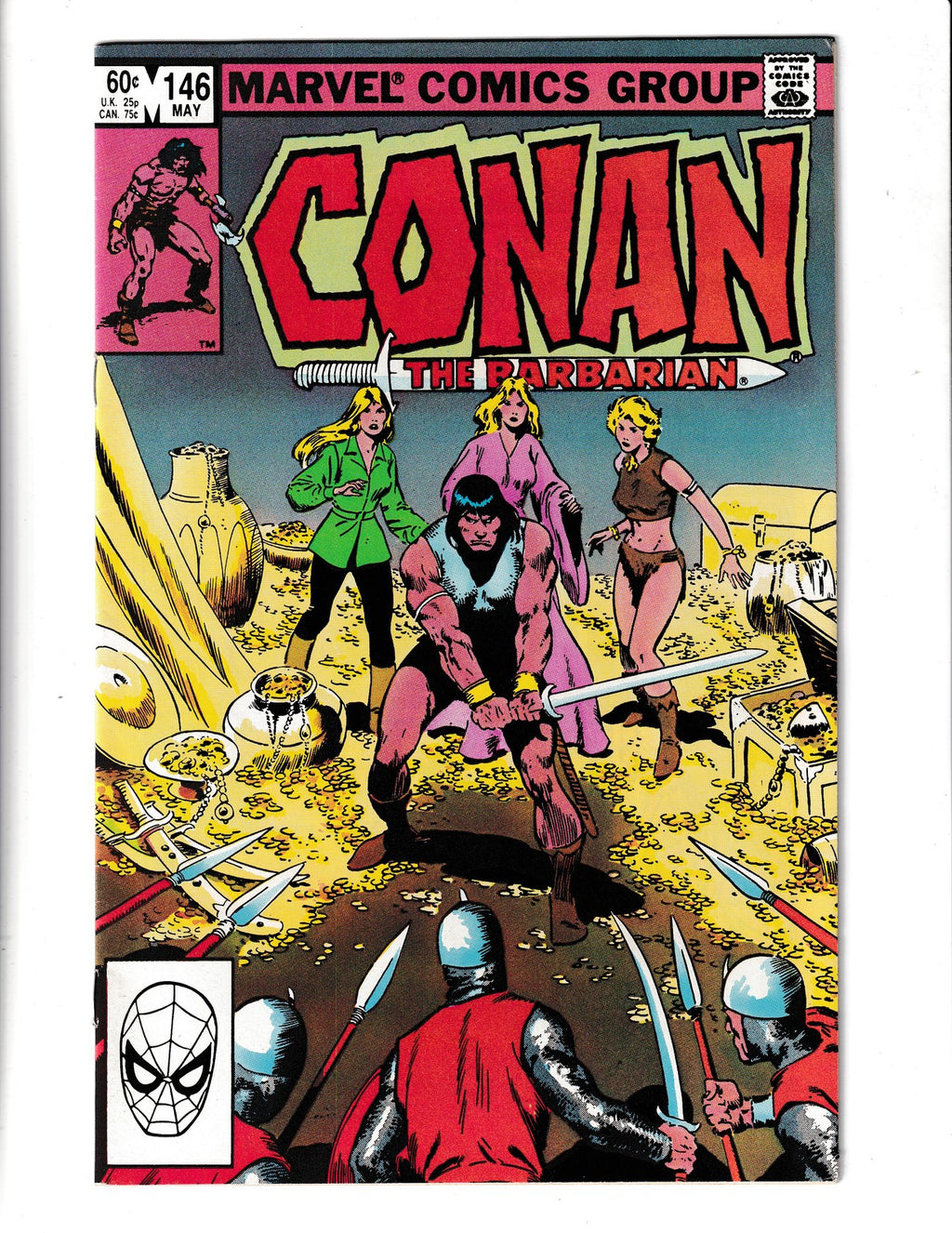 Conan the Barbarian #146 (1983) Marvel Comics SKU:2946