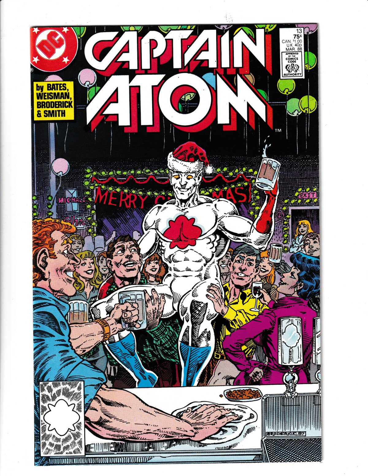 Captain Atom #13 (1988) DC Comics SKU:3121