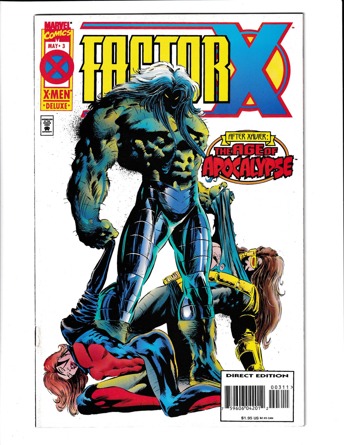 Factor X #3 (1995) Marvel Comics