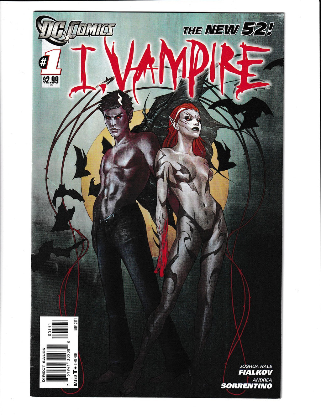I, Vampire #1 (2011) Higher Grade DC Comics