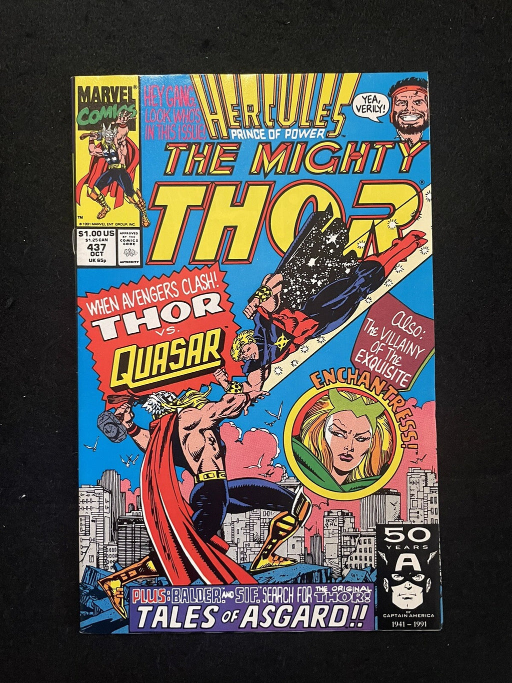 Thor #437 1991 - HIGH GRADE - 1st App of Dr. Paretsky - Combined Shipping