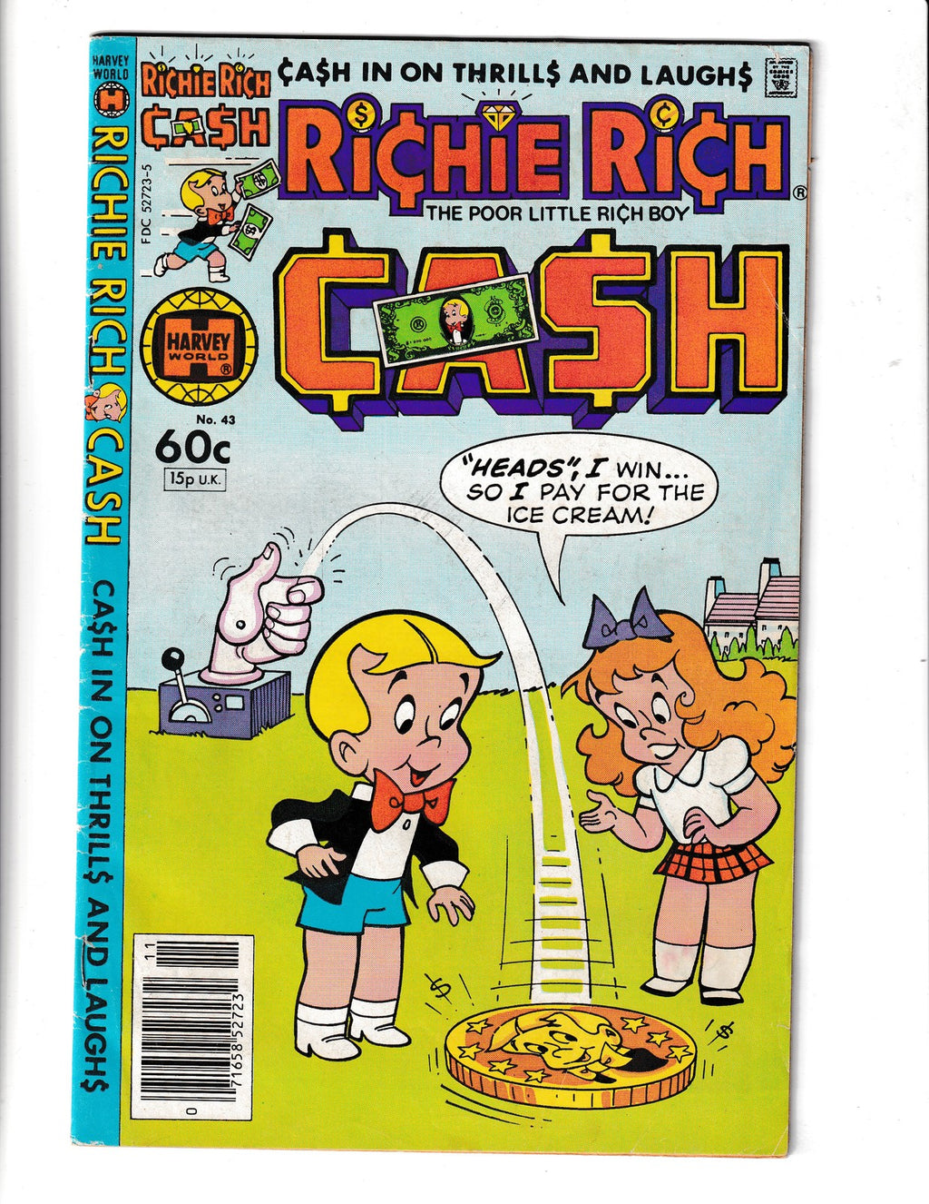 Richie Rich: Cash #43 (1981) Harvey Comics