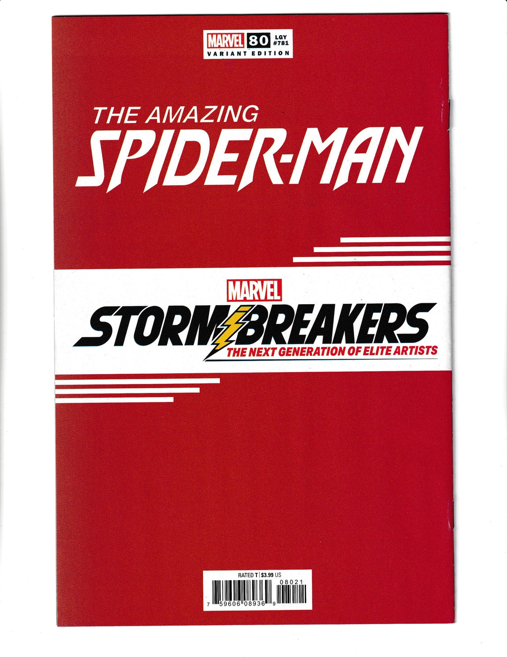 Amazing Spider-Man #80b (2022) Silva Stormbreaker Marvel Comics