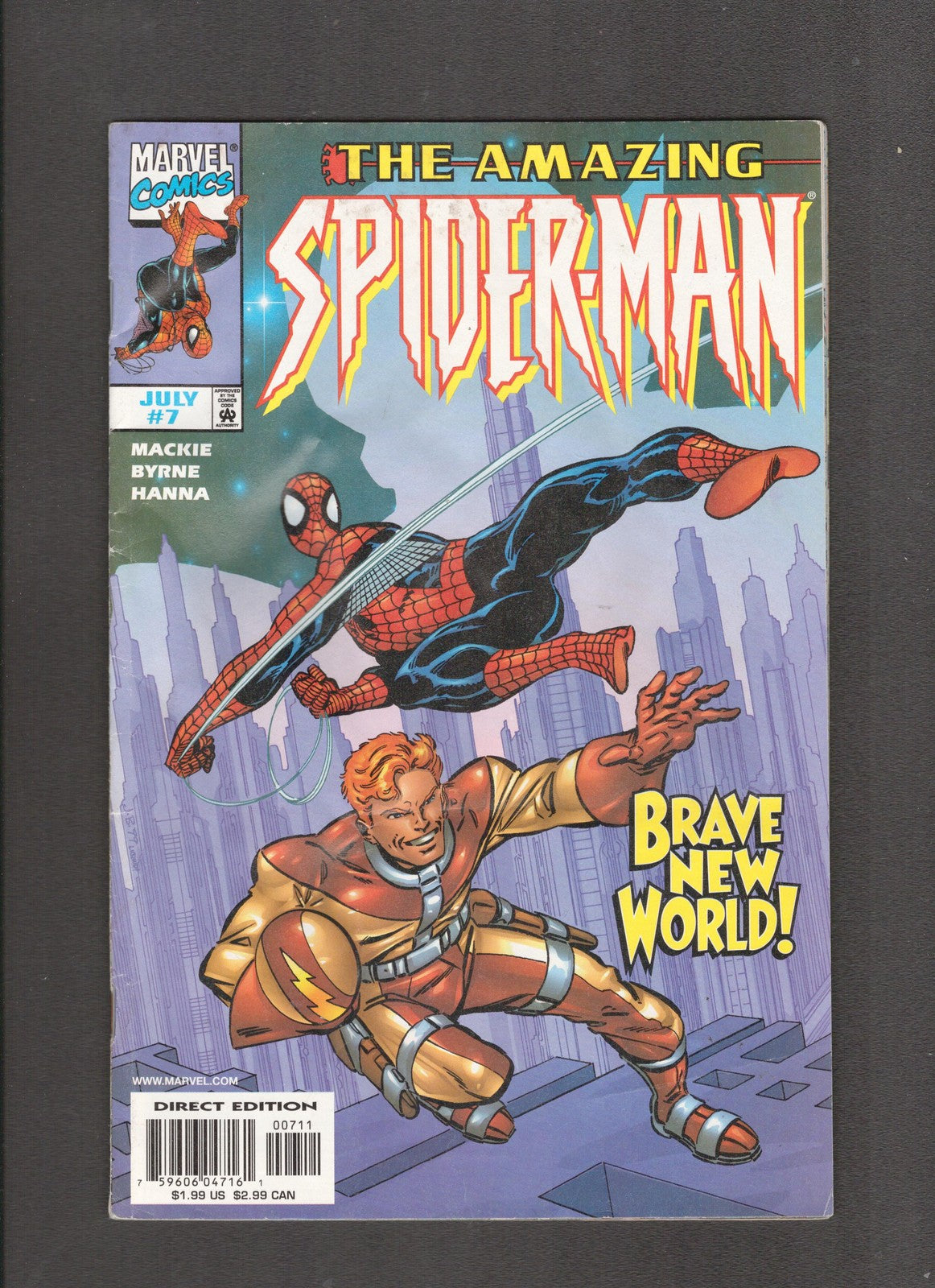 Amazing Spider-Man #7 (1999) John Byrne, Scott Hanna Marvel Comics