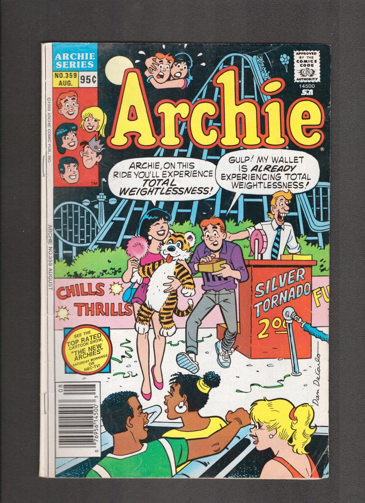 Archie Comics #359 (1988) Canadian Newsstand Archie Comics