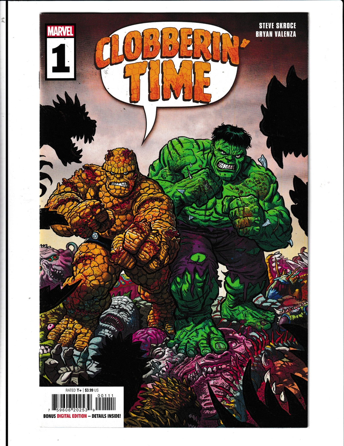 Clobberin' Time #1 (2023) Steve Skroce Cover Marvel Comics