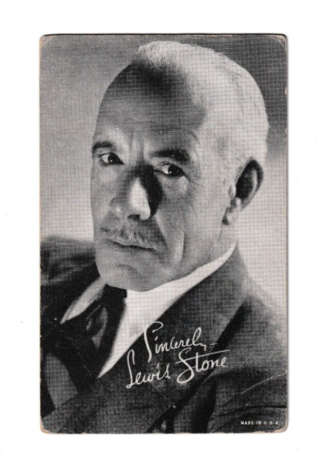 Arcade Cards 1940's - Celebrities - Lewis Stone