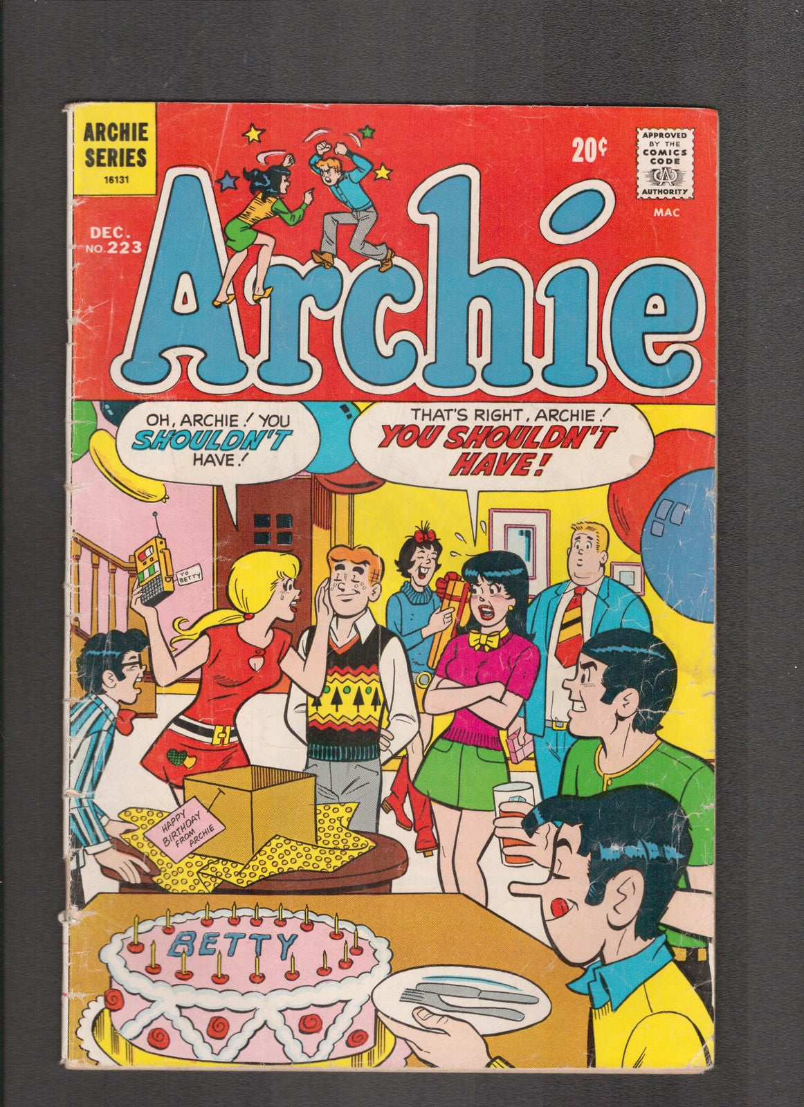 Archie Comics #223 (1972) Archie Comics