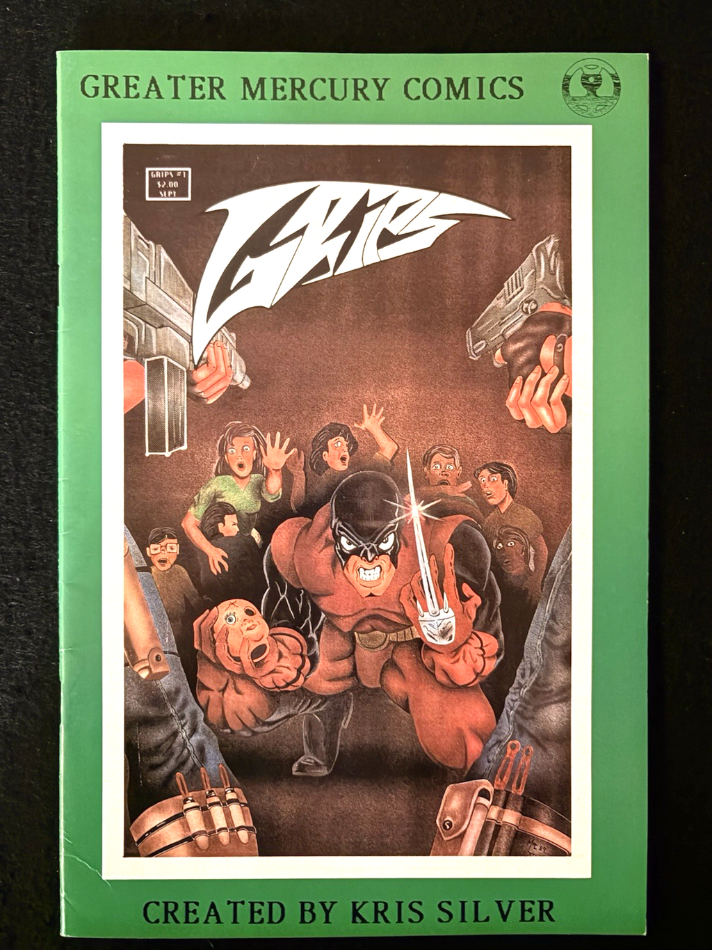 Grips Volume 2 - Run of 9 #1-9 (1989-90) Greater Mercury Comics