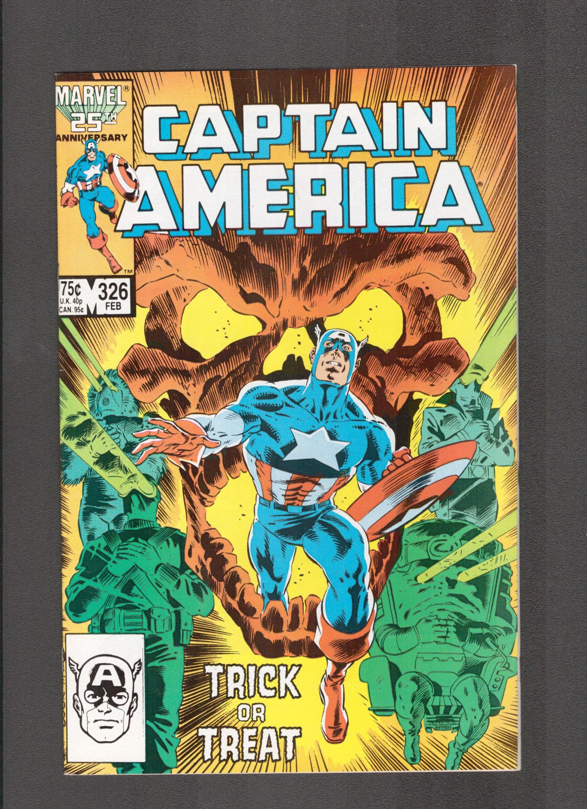 Captain America #326 (1987) Paul Neary Marvel Comics