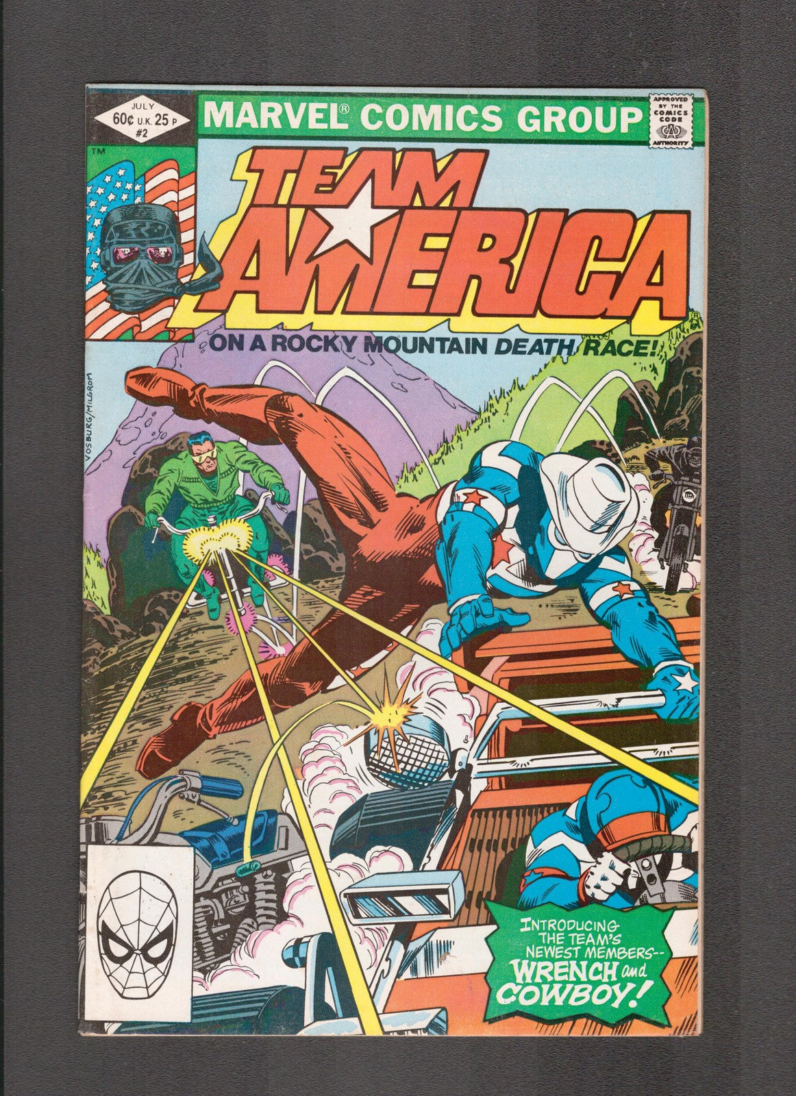 Team America #2 (1982) Combined Shipping Marvel Comics