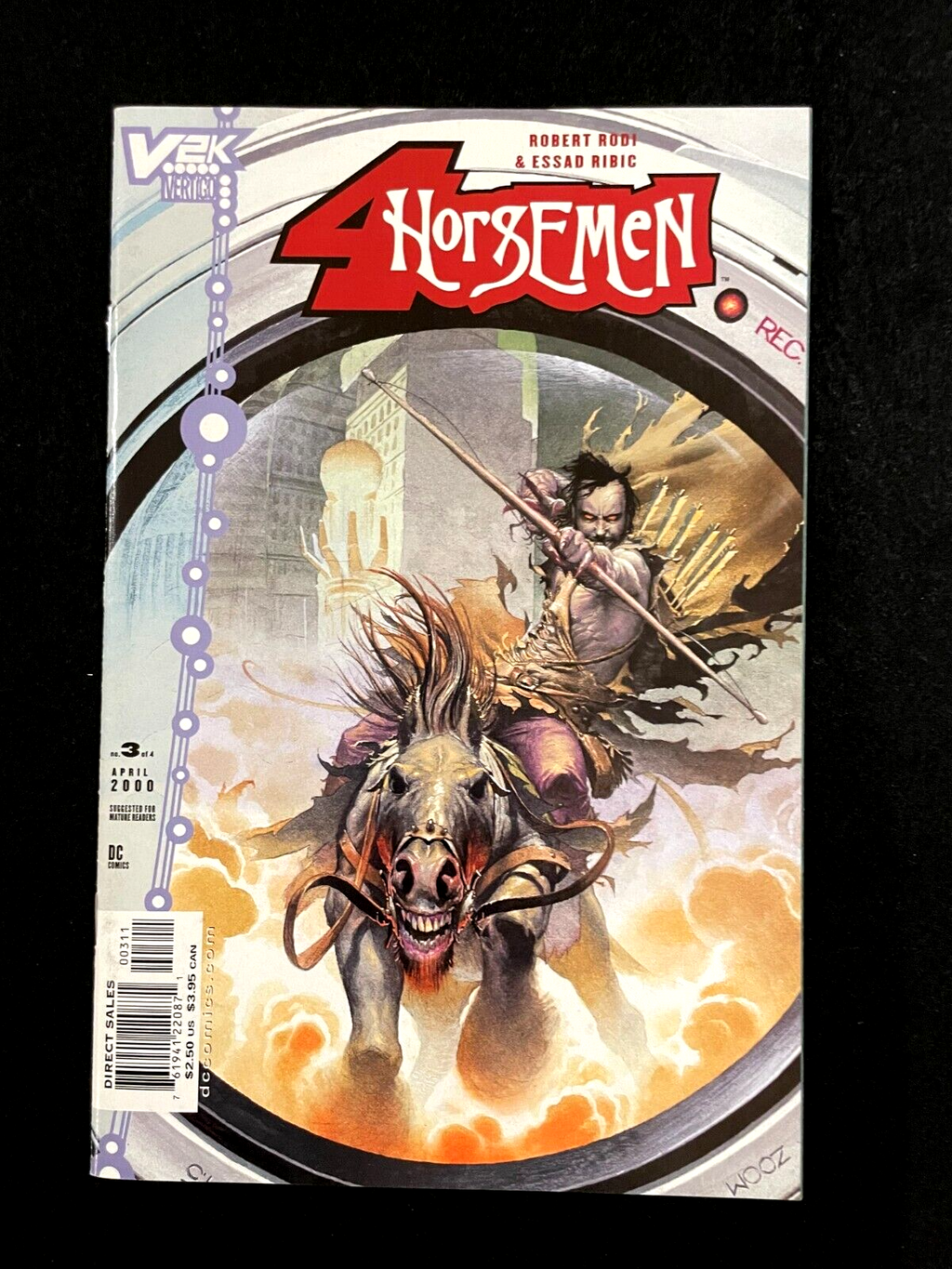 Four Horsemen - Complete Set of 4 #1-4 (2000) Vertigo Comics