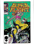Alpha Flight #14 (1984) Lake Ontario Marvel Comics