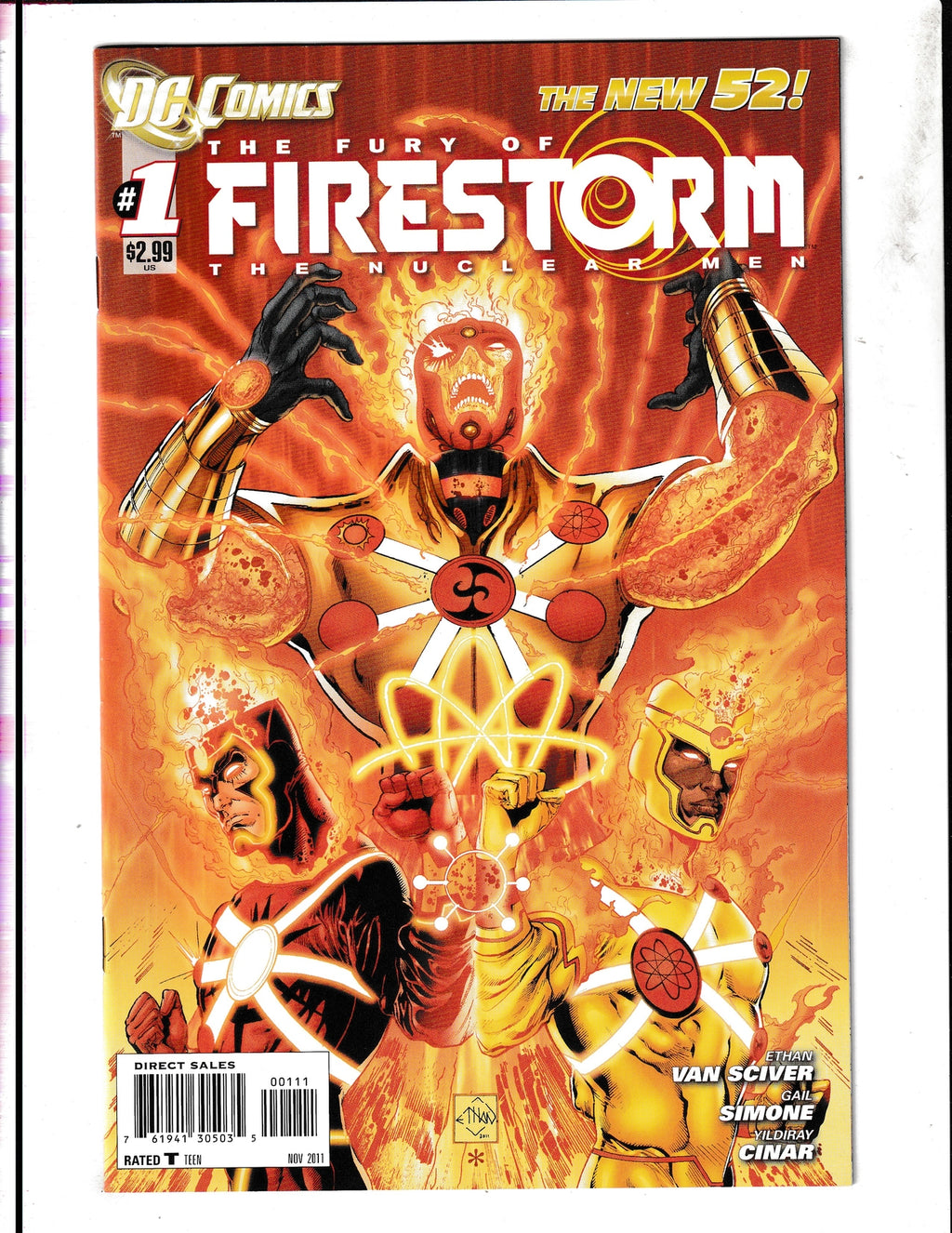 Fury of Firestorm: Nuclear Man #1 (2011) DC Comics