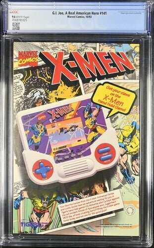 G.I. Joe: A Real American Hero #141 CGC 9.6 (1993) Graded Marvel Comics