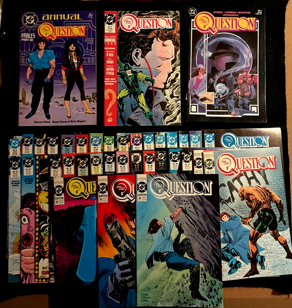 Question - Complete Set of 38 #1-36 plus Annual 1&2 (1987-90) DC Comics