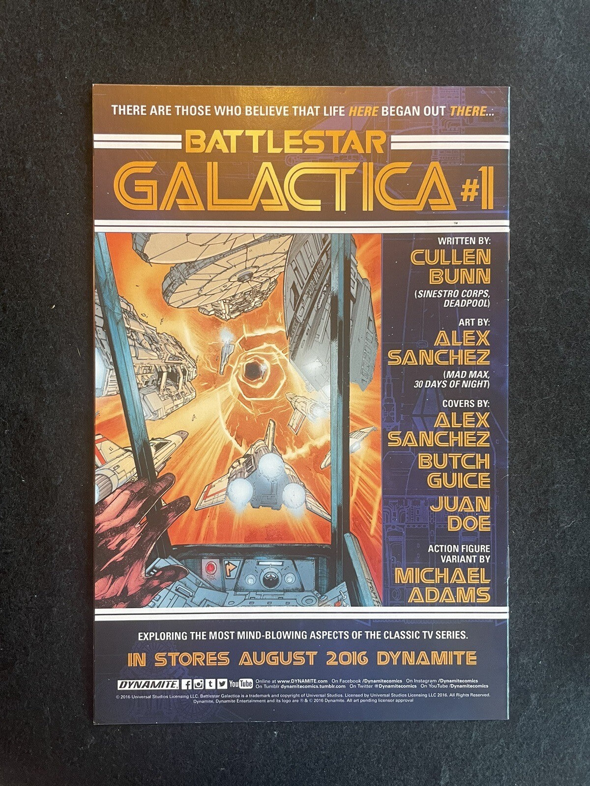 Battlestar Galactica #1 (2016) Dynamite One-Shot