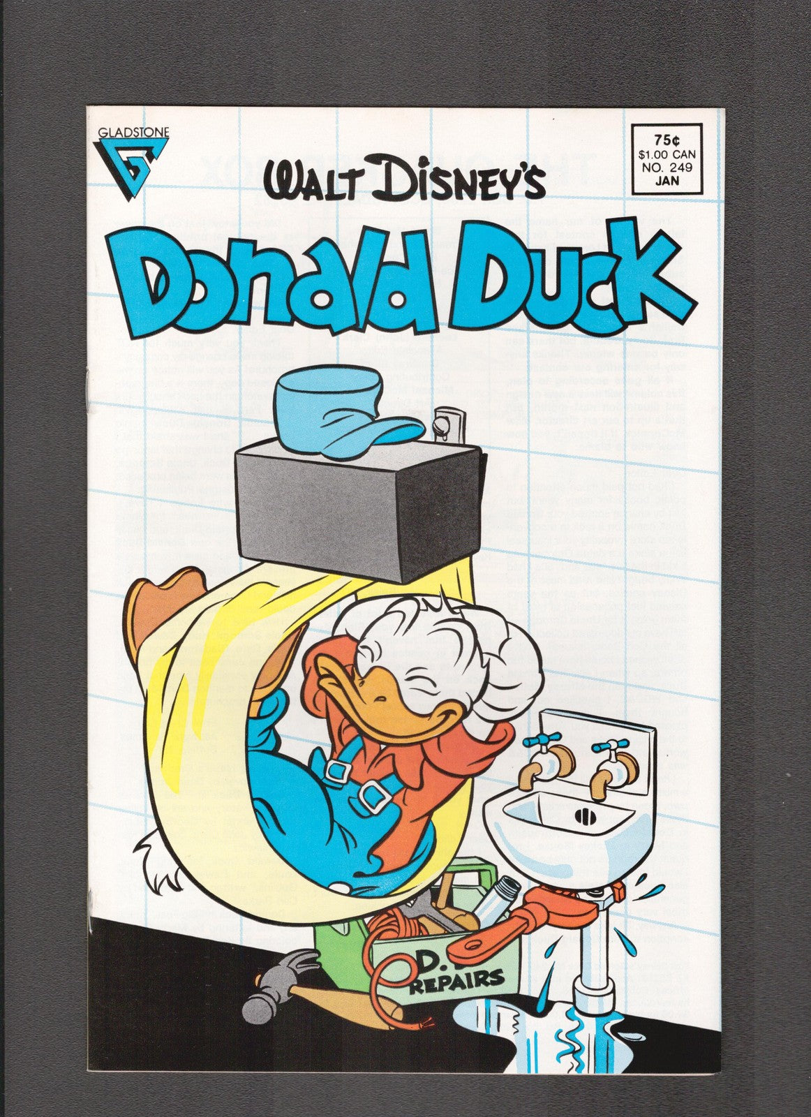 Donald Duck #249 (1987) Walt Disney's Gladstone Comics