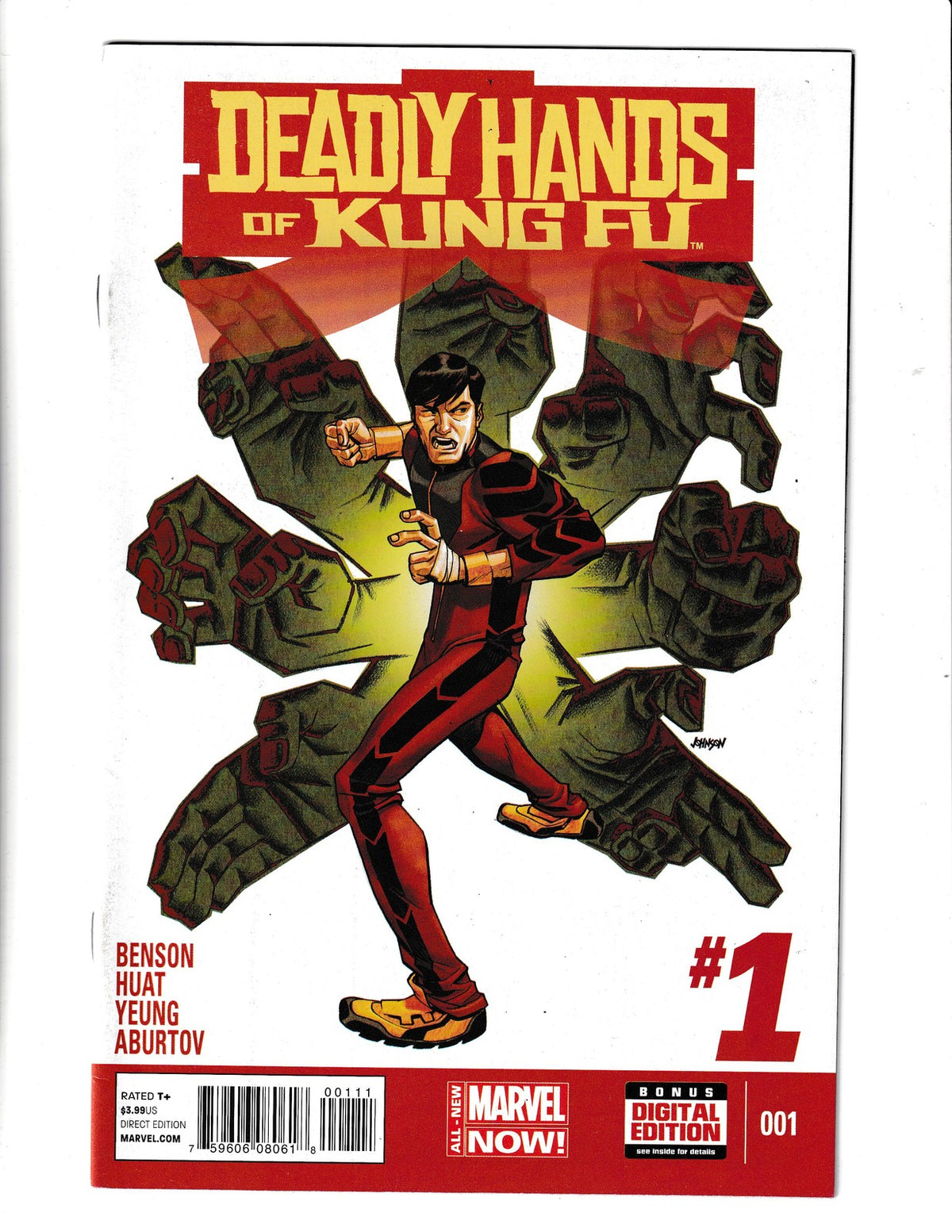 Deadly Hands of Kung Fu #1 (2014) Marvel Comics