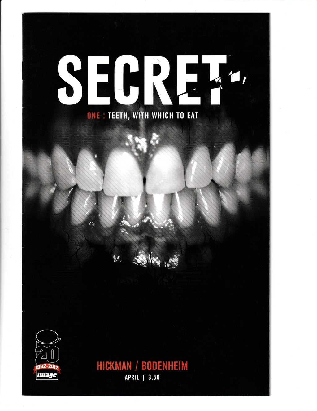 Secret #1 (2012) Teeth, With Which to Eat Image Comics
