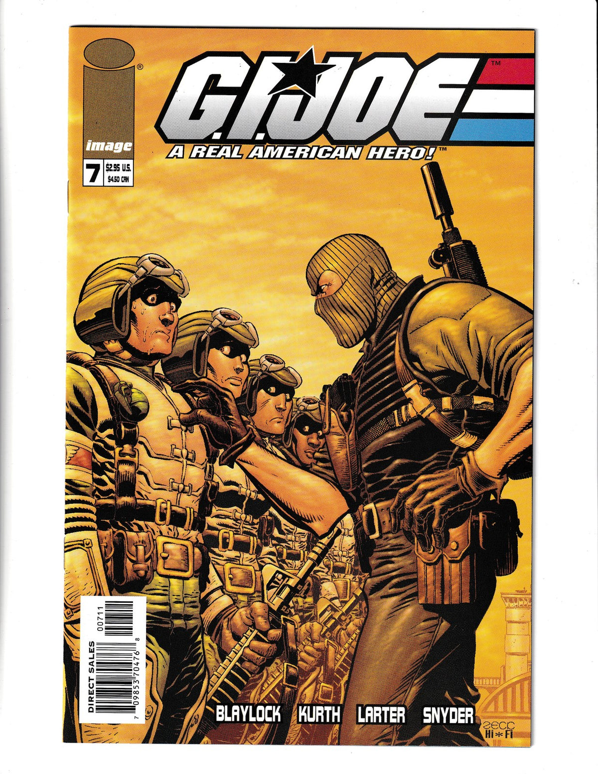 G.I. Joe A Real American Hero #7 (2002) Image Comics