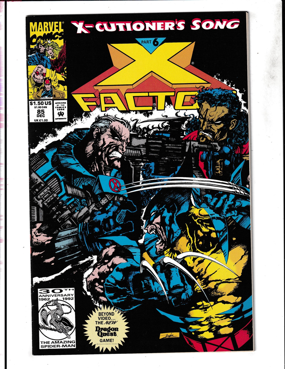 X-Factor #85 (1992) Higher Grade Marvel Comics