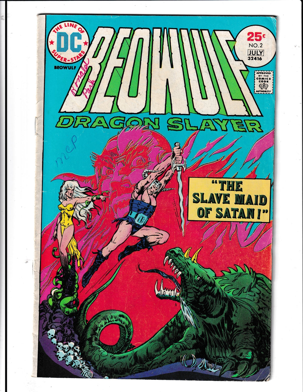 Beowulf #2 (1975) DC Comics