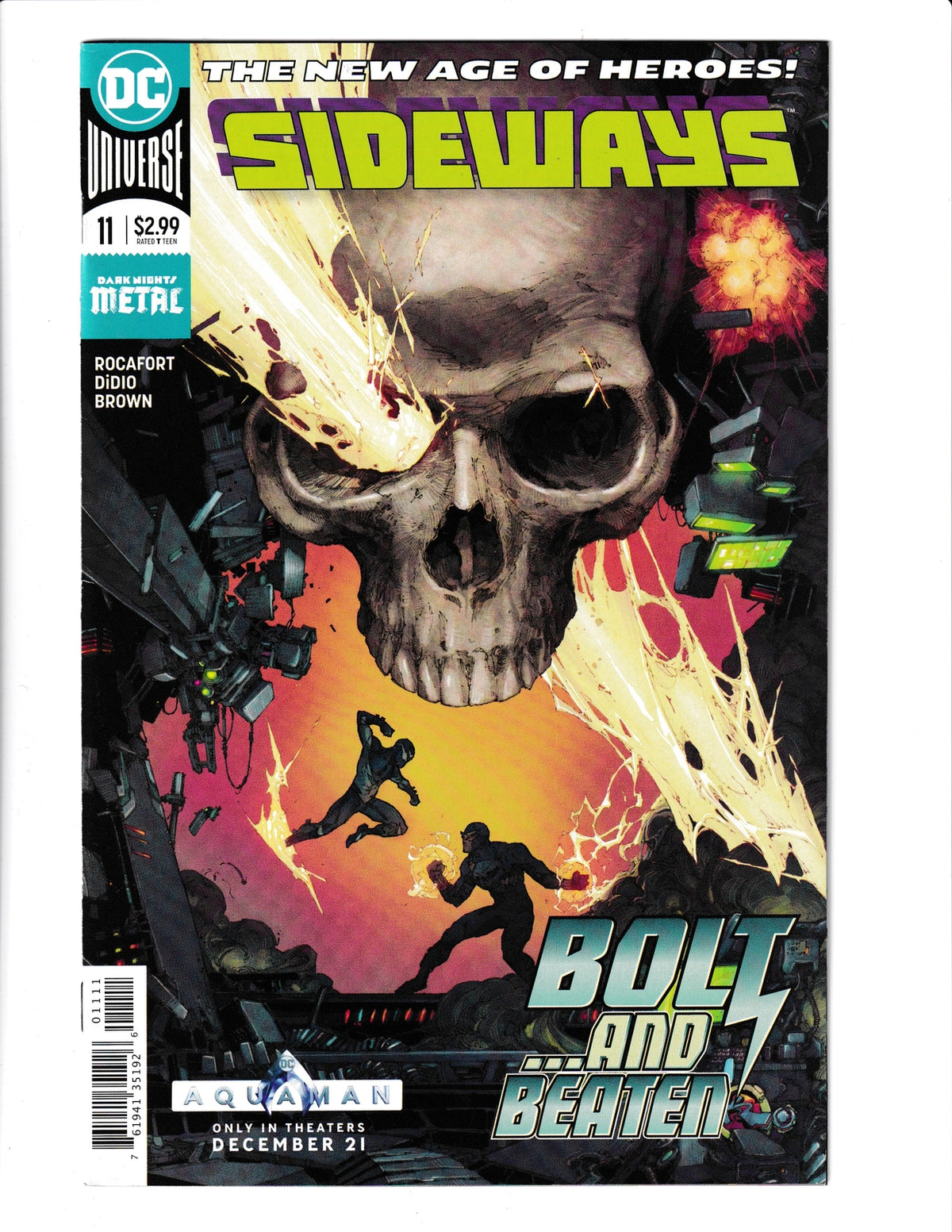 Sideways #11 (2019) Dan Didio DC Comics SKU:756