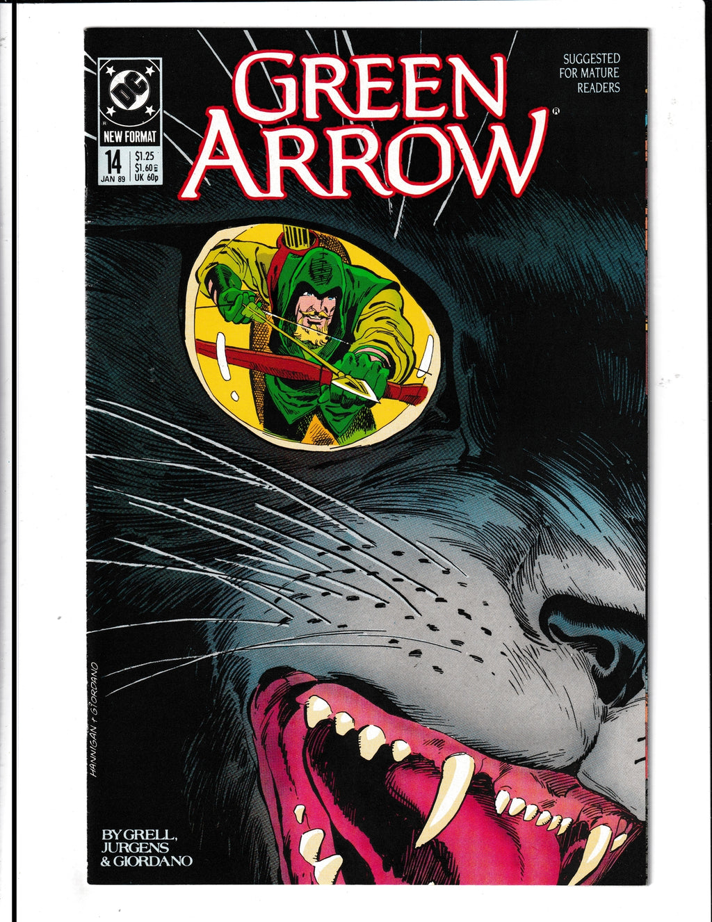 Green Arrow #14 (1989) HIGH GRADE Vol. 2 DC Comics