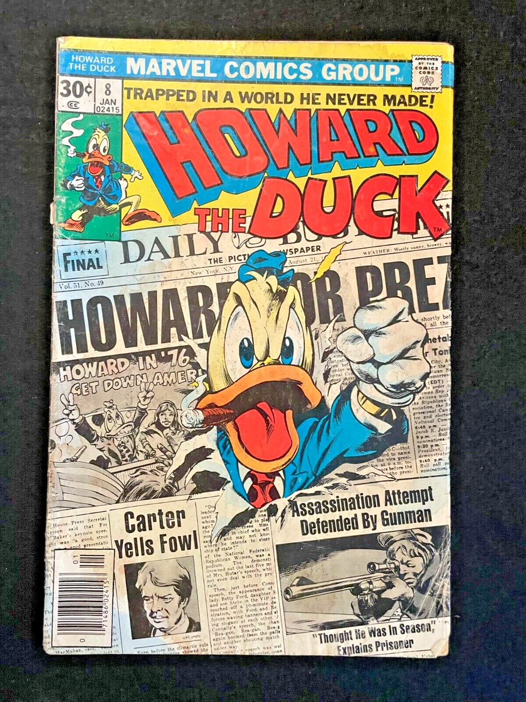 Howard the Duck #8 1976 -  Combined Shipping