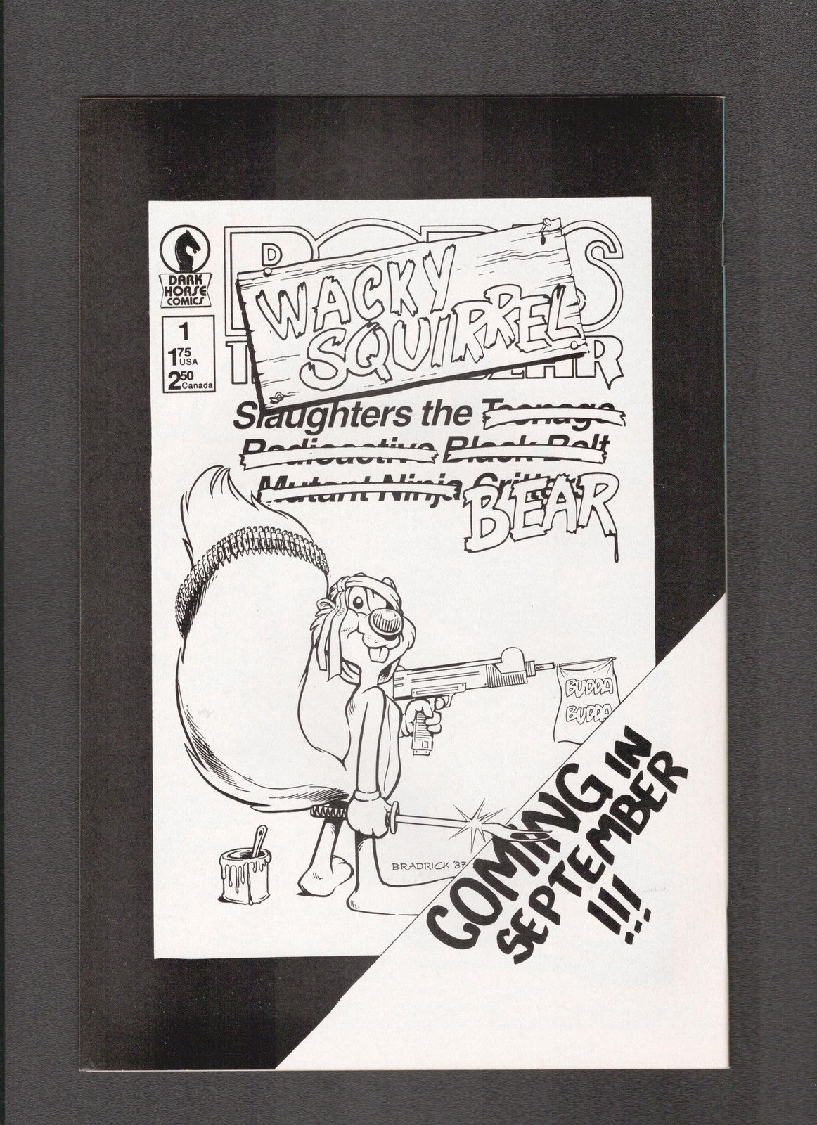 Wacky Squirell Summer Fun Special #1 (1987) Dark Horse Comics