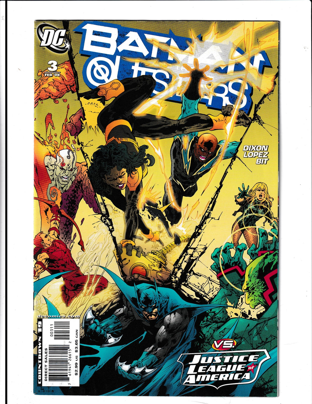 Batman and the Outsiders #3 (2008) DC Comics