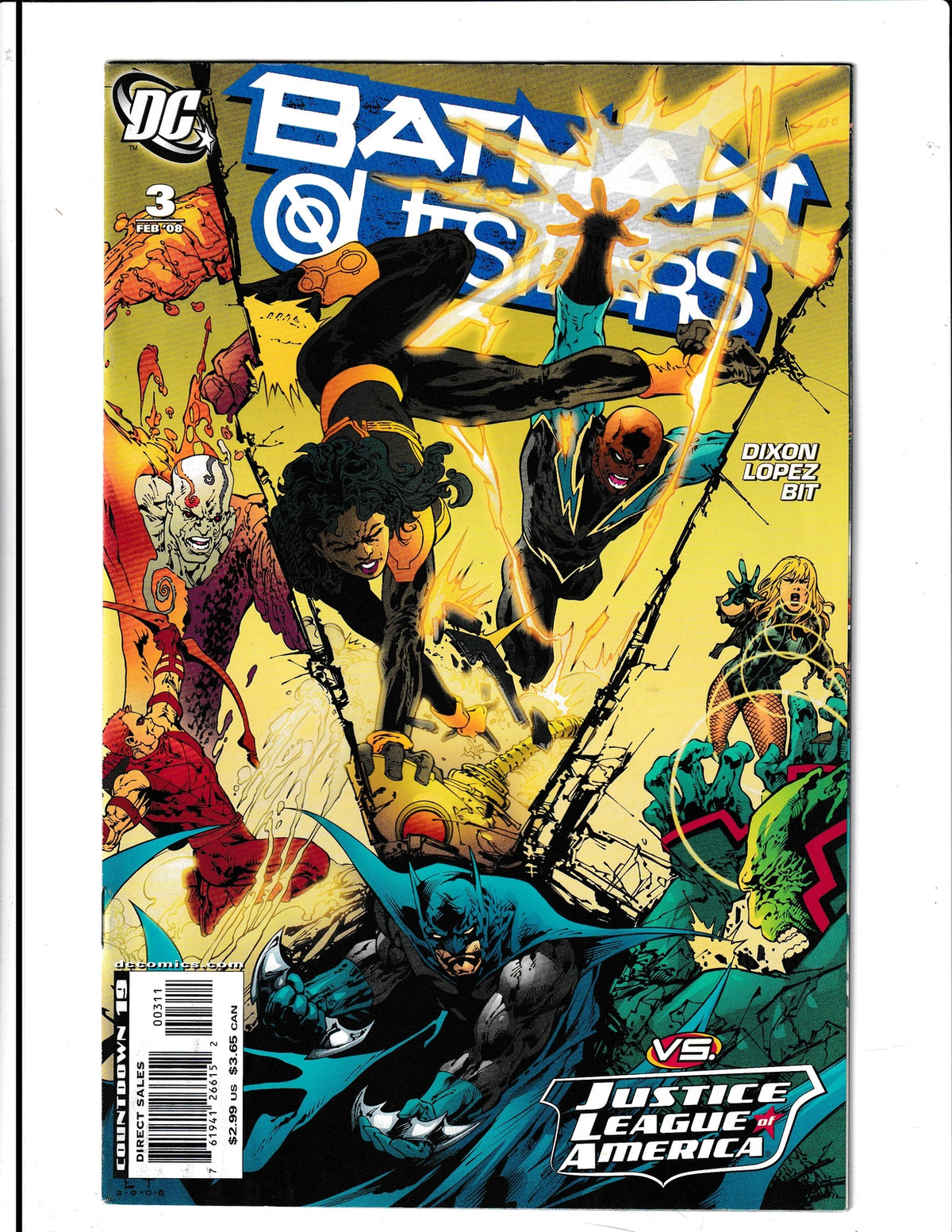 Batman and the Outsiders #3 (2008) DC Comics