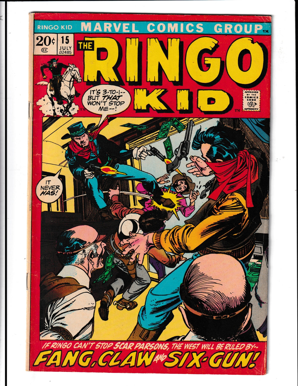 Ringo Kid #15 (1972) Marvel Comics