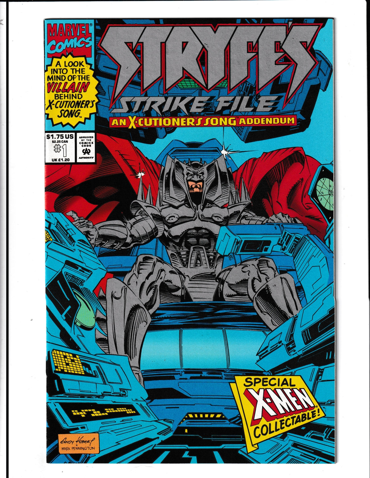 Stryfe's Strike File #1 (1993) X-Men Collectible Marvel Comics
