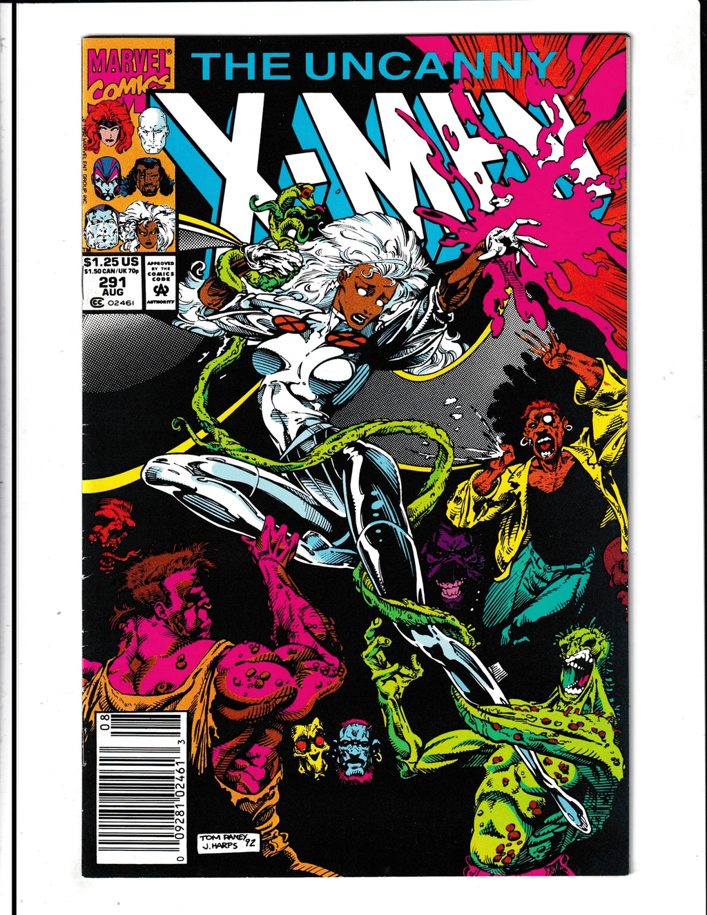 Uncanny X-Men #291 (1992) Marvel Comics SKU:1227