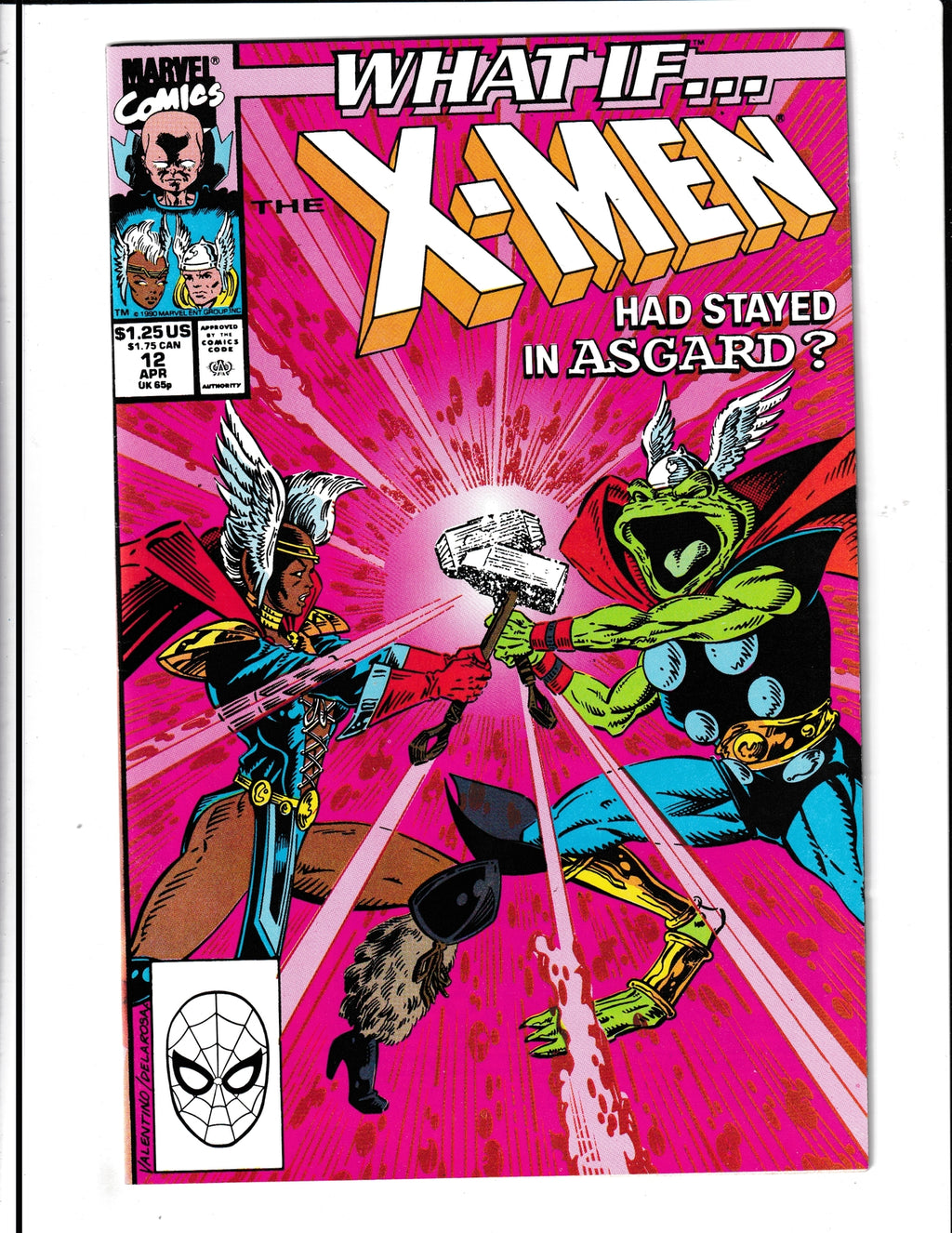 What If...? #12 (1990) X-Men Stayed in Asgard Marvel Comics
