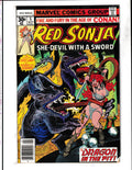 Red Sonja #5 (1977) Frank Thorne Art Marvel Comics
