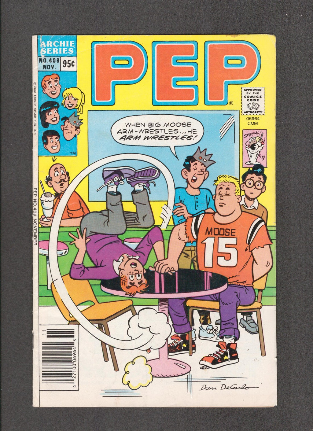 Pep Comics #409 (1986) Dan DeCarlo Archie Comics
