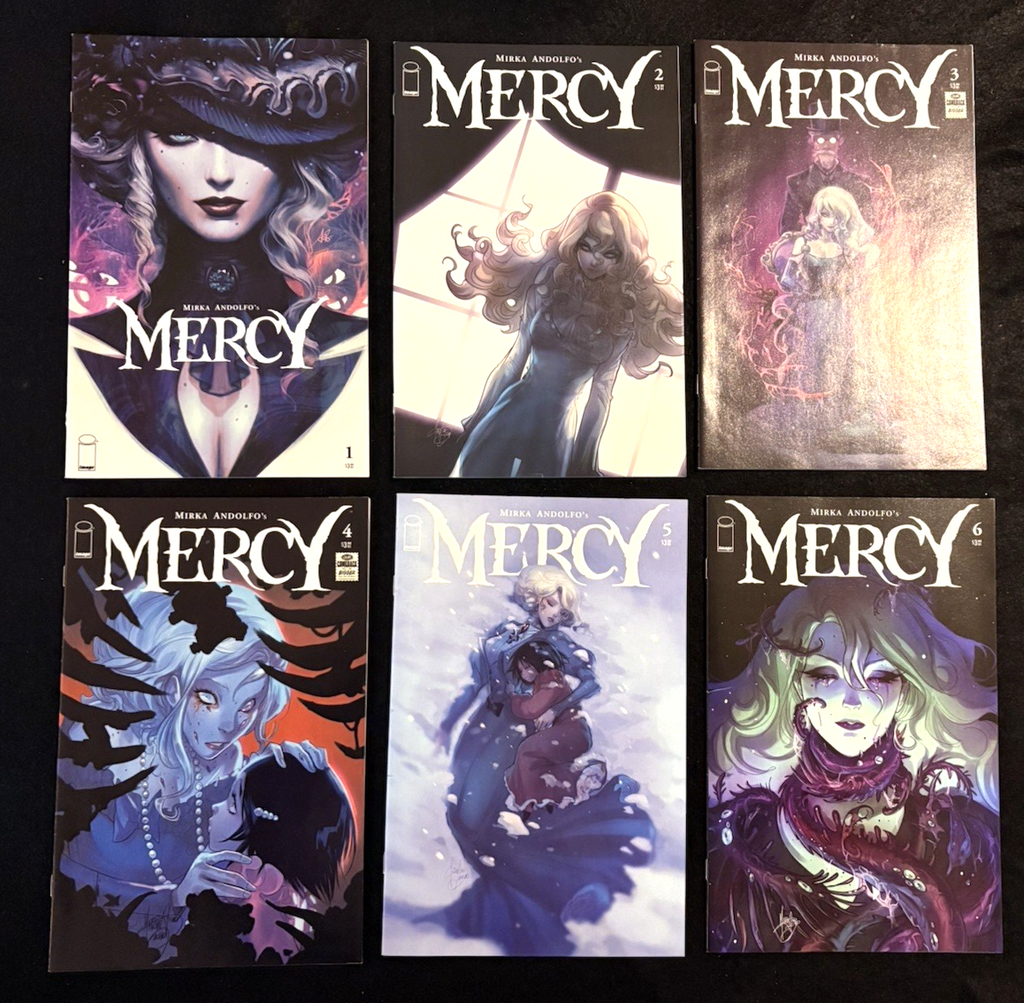 Mercy #1-6 (2020) Complete Set Image Comics (#1 is Artgerm Variant)