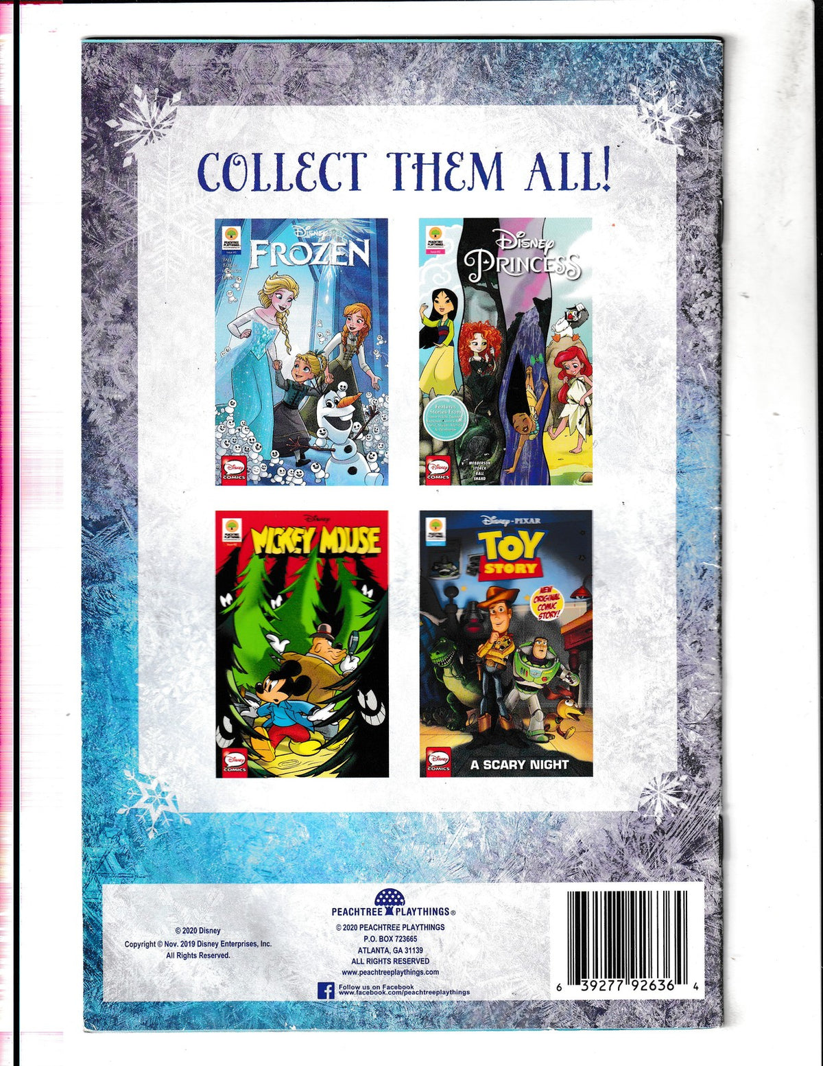 Disney's Frozen #2 (2018) Peach Tree Comics