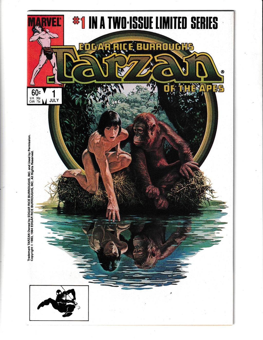 Tarzan of the Apes #1 (1984) Marvel Comics