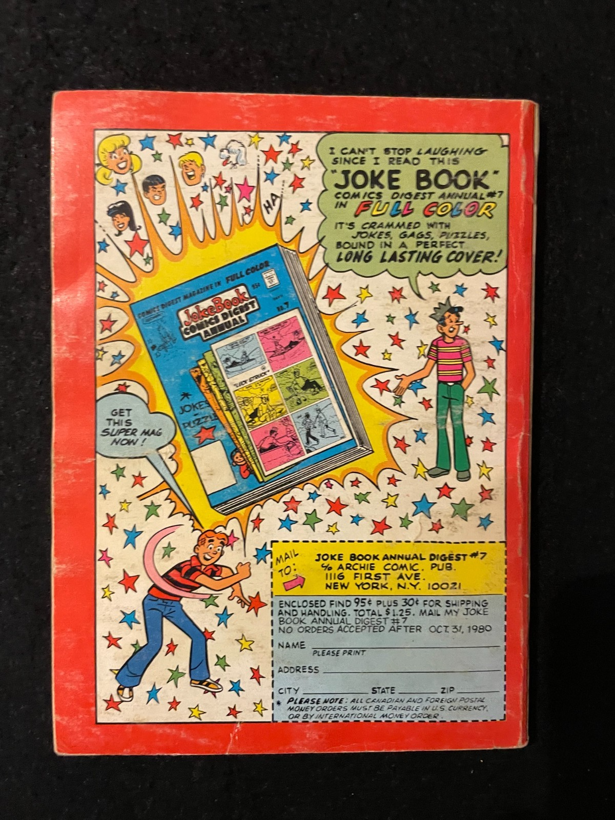 Little Archie: Comics Digest Annual #7 1979 Archie
