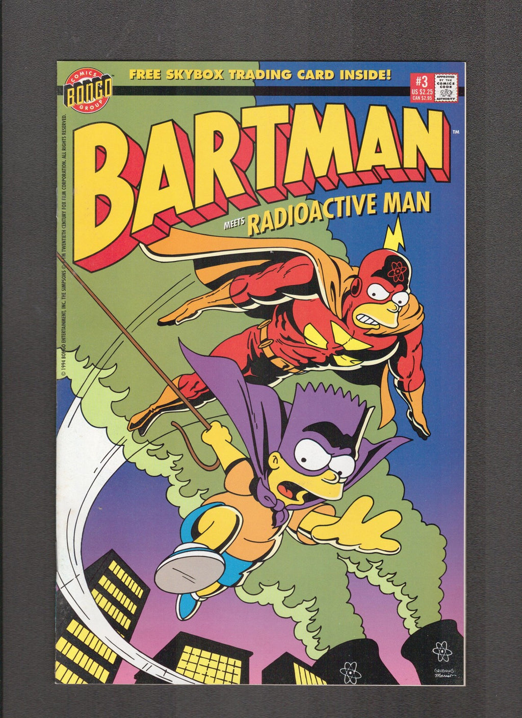 Bartman #3 (1993) Bongo Comics