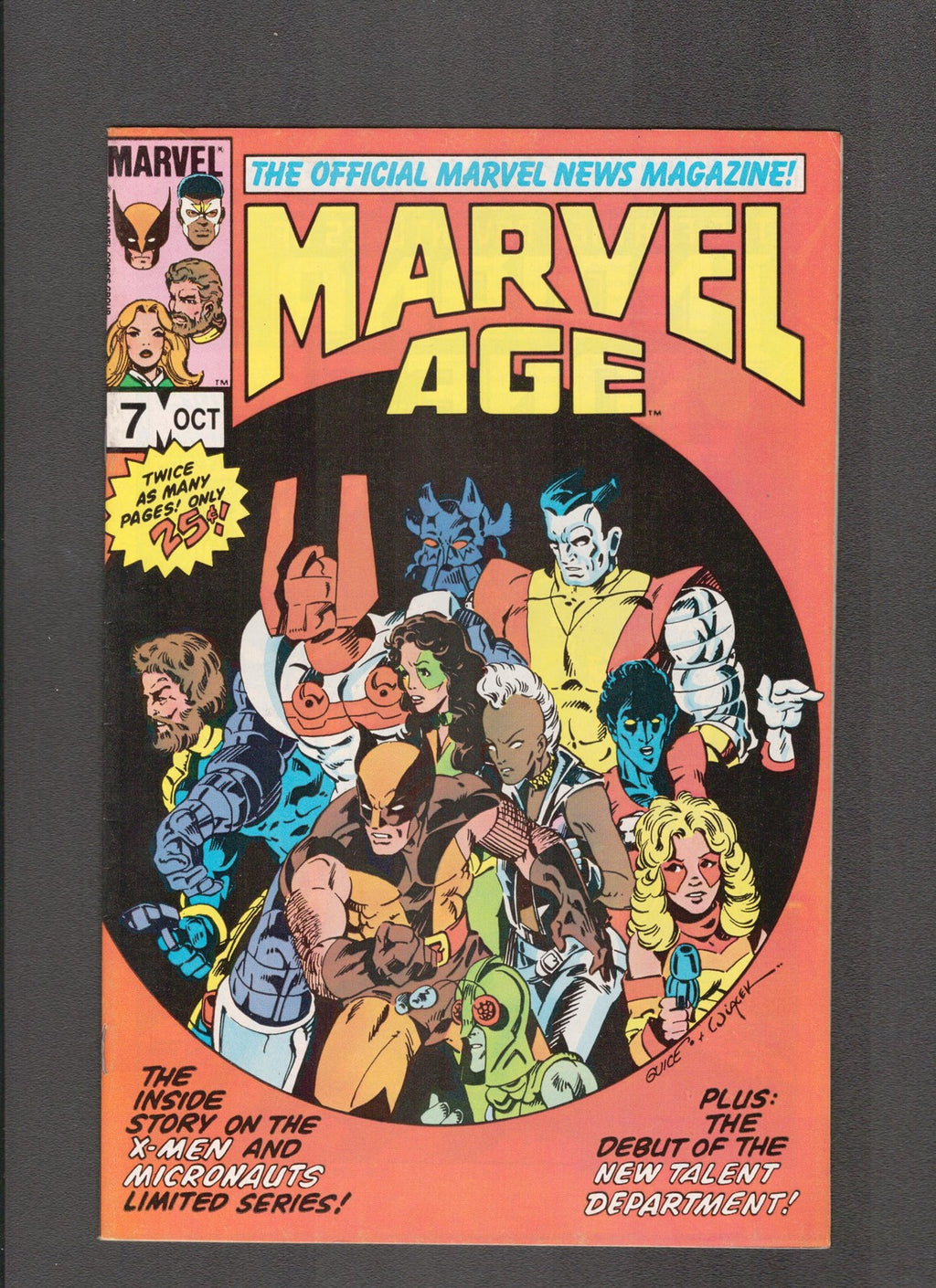 Marvel Age #7 (1983) Marvel Tales Preview Marvel Comics