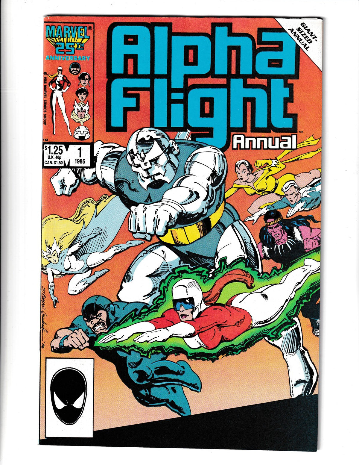 Alpha Flight Annual #1 (1986) Higher Grade Marvel Comics SKU:2348