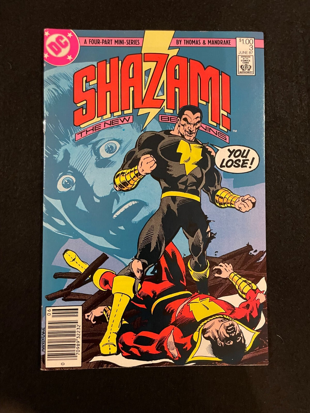 Shazam!: New Beginning - Complete Set of 4 #1-4 (1987) DC Comics