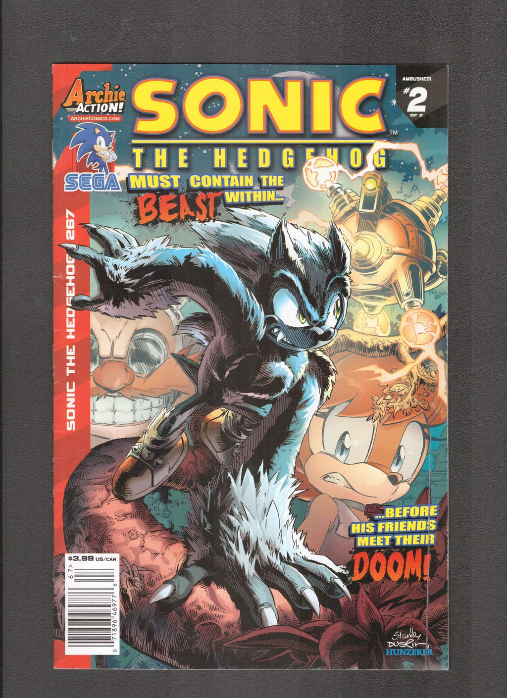 Sonic the Hedgehog #267 (2015) Austin, Flynn, Peppers Archie Comics