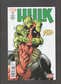 Hulk #13 (2015) Mark Bagley Deadpool Marvel Comics