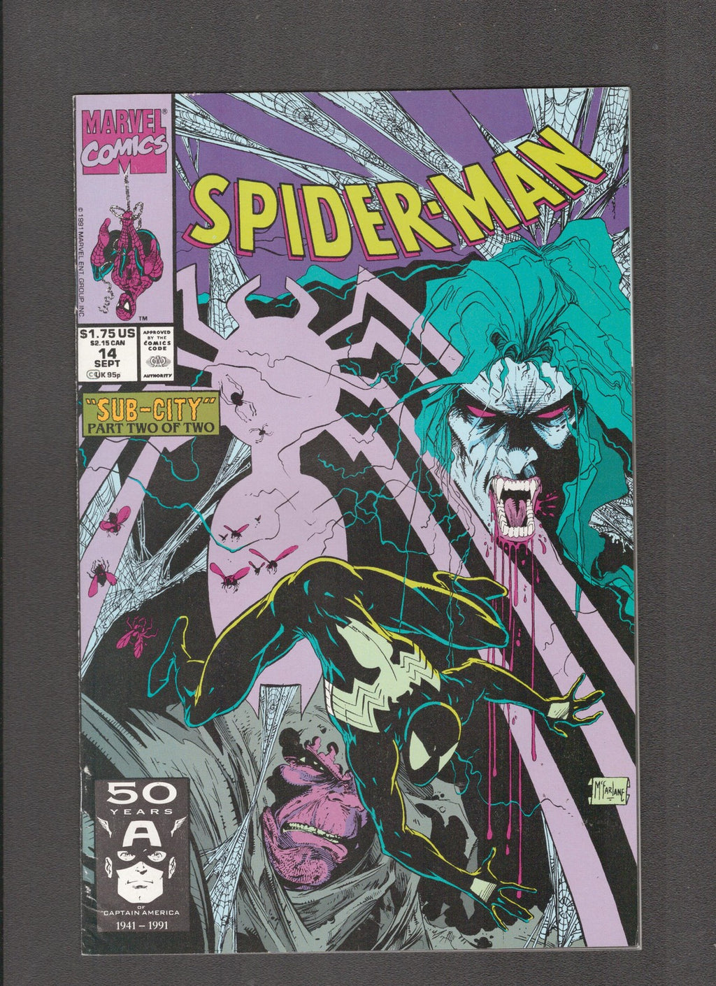 Spider-Man #14 (1991) Todd McFarlane, Greg Wright Marvel Comics